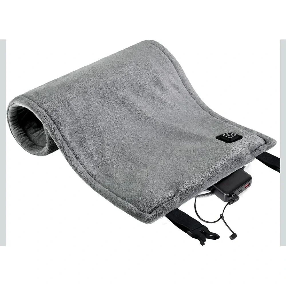 Cordless Heated Pad with Portable Battery Pack - Battery Or Plug Outlet